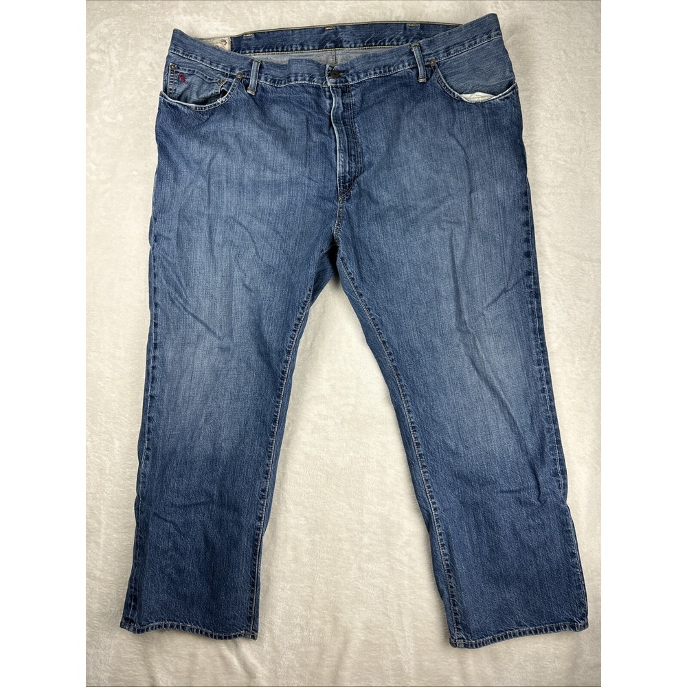 POLO Ralph Lauren Authentic Dungarees Straight Blue Denim Jeans 44B X 30